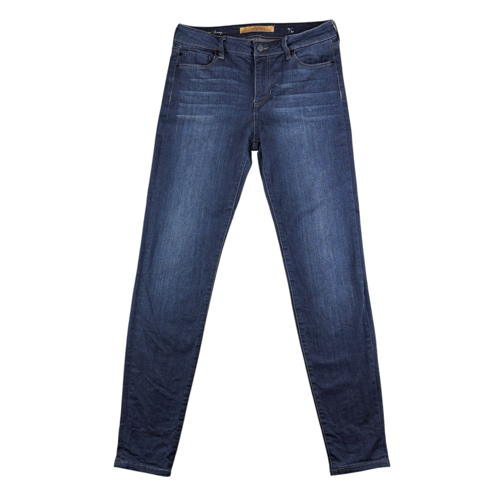 Liverpool The Skinny Jeans Doheny Dark Wash High Rise Stretch Denim Pants SZ 10